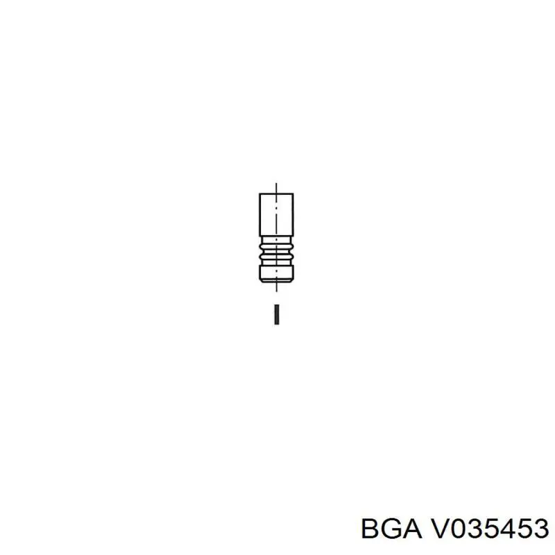 Купити 6162460 Ford Клапан випускний