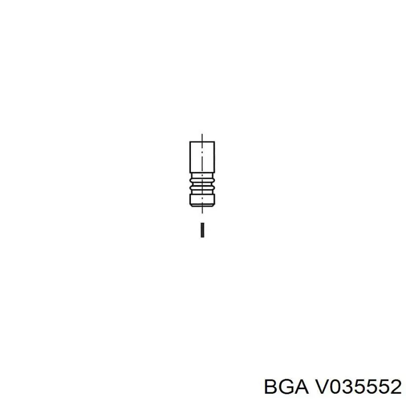 Купити V035552 BGA Клапан випускний