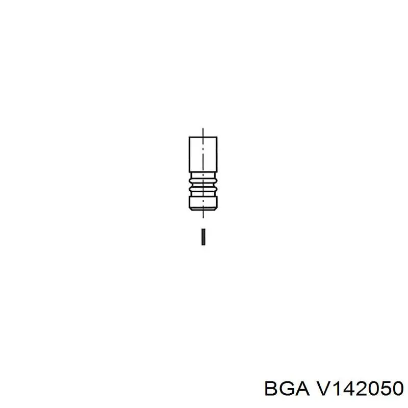 V142050 BGA клапан випускний