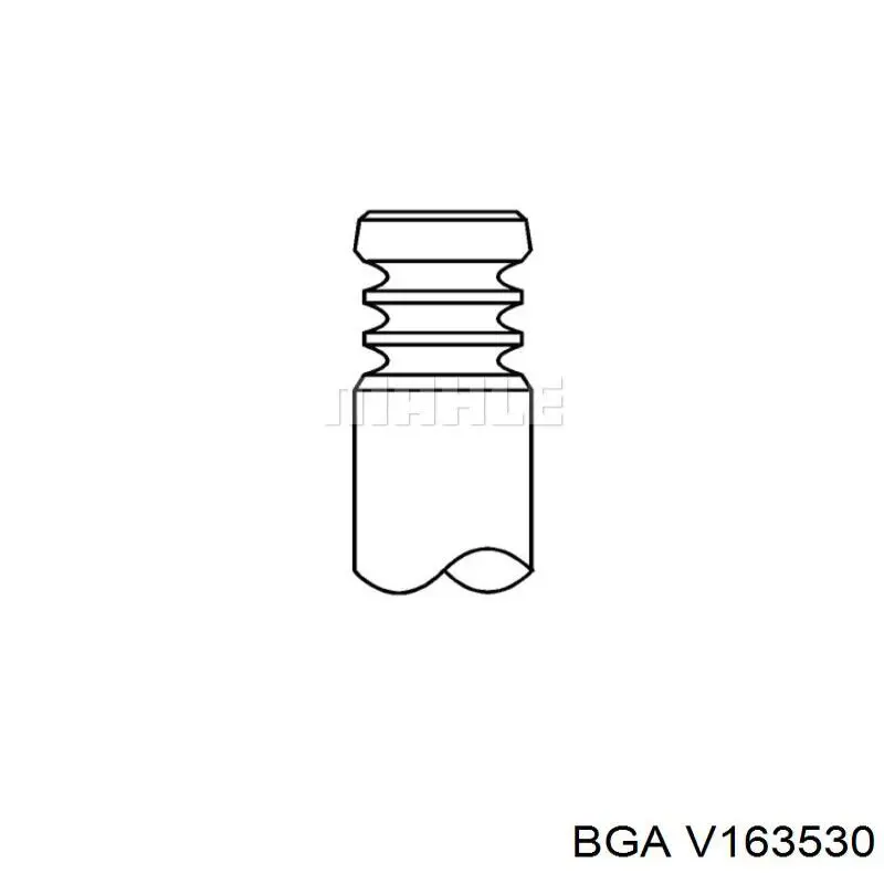 Купити V163530 BGA Клапан впускний