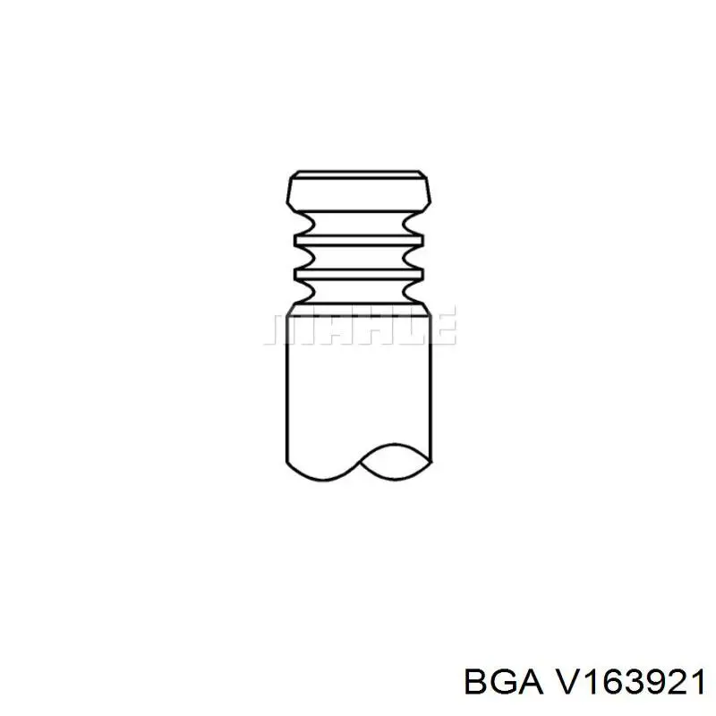 Вихлопний клапан BGA V163921 ціна, від 9.63 USD