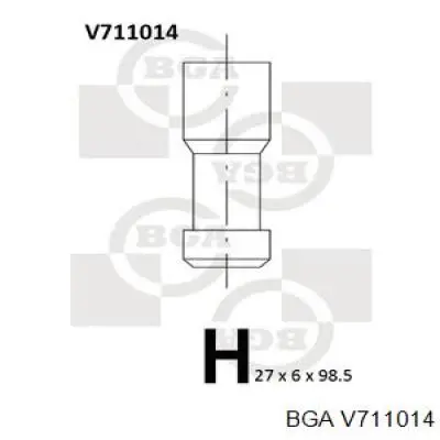 Купити TB1250 Rocky Клапан випускний