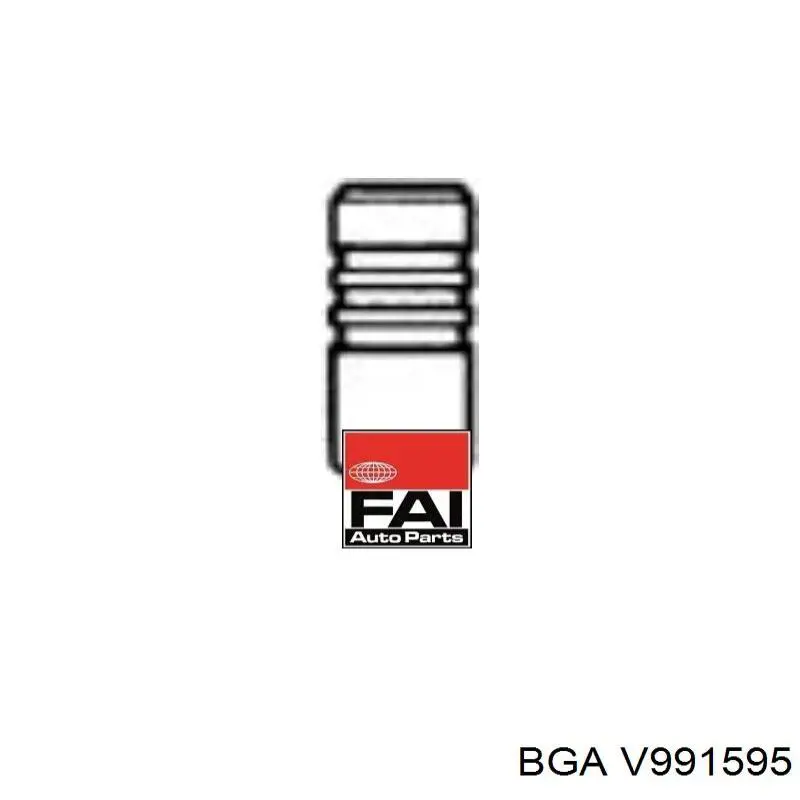 Клапан впускний V991595 BGA