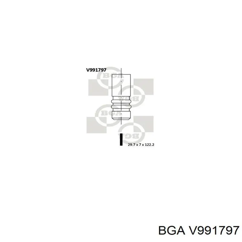 Клапана і штовхачі Freccia 6145SCR