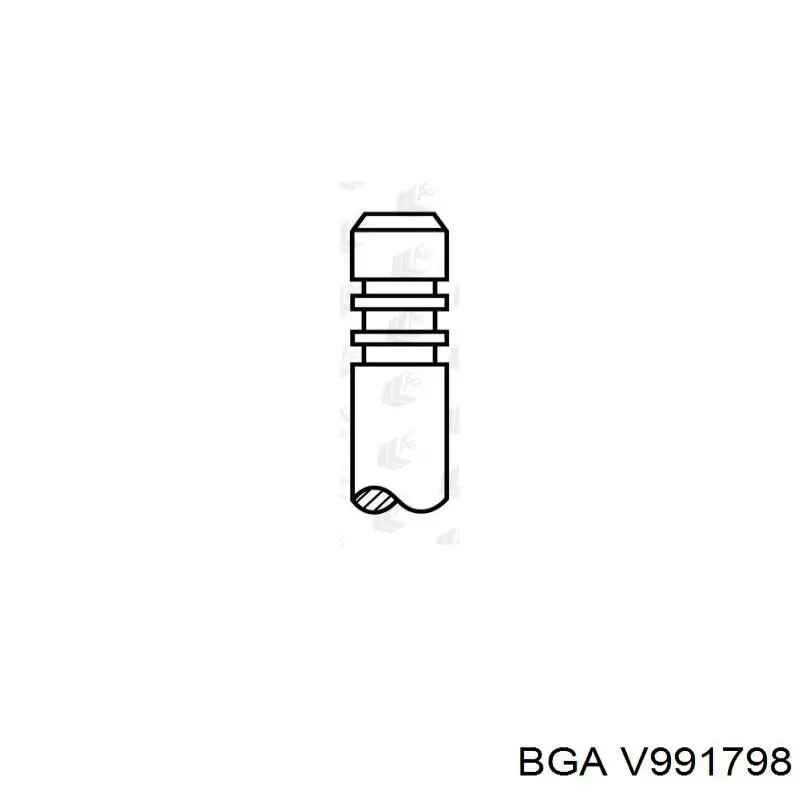 Клапан випускний 6146BMCR Freccia