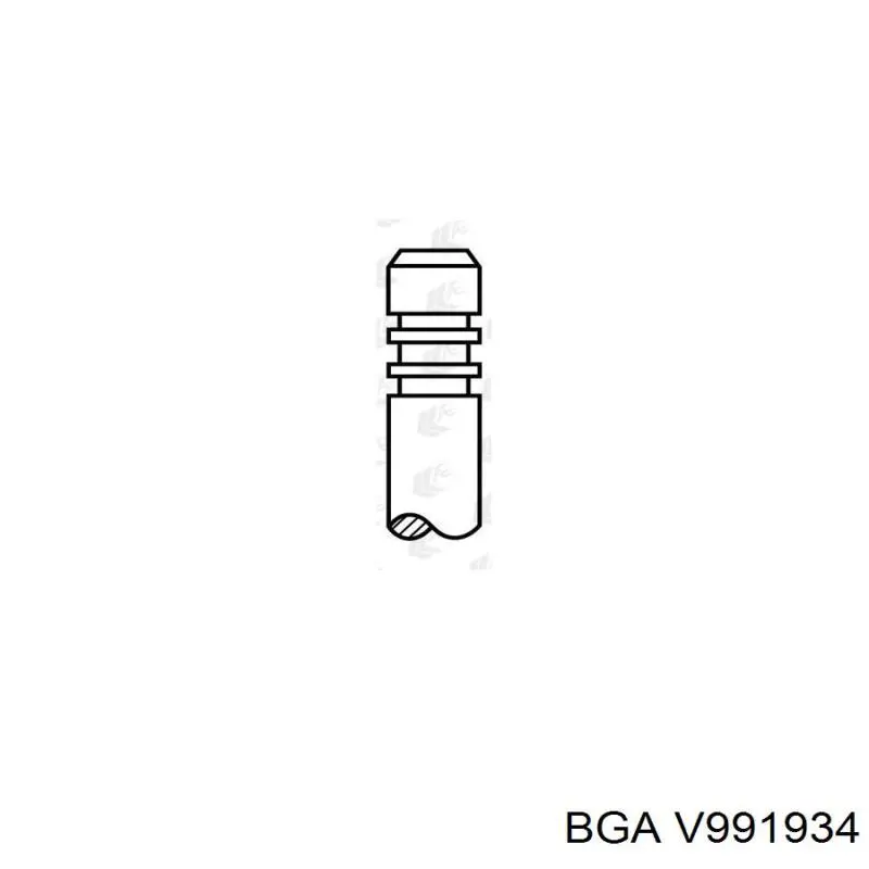 Вихлопний клапан BGA V991934 ціна, від 4.92 USD