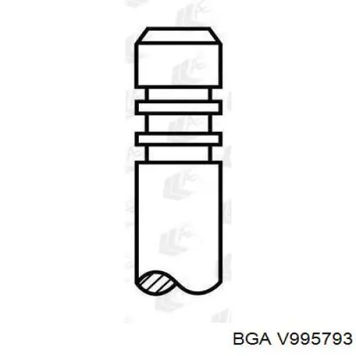 Купити IV1063 FAI Клапан впускний