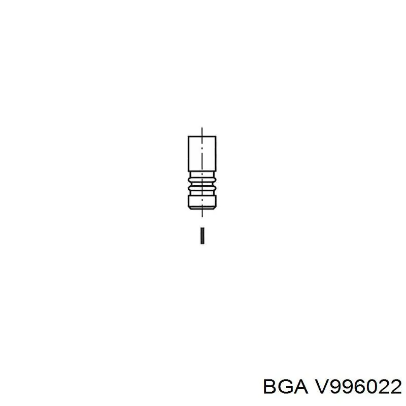 Клапан впускний BGA V996022 ціна, від 4.53 USD
