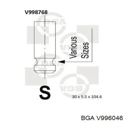Купити PCIT079A0C AMP/Paradowscy Клапан випускний