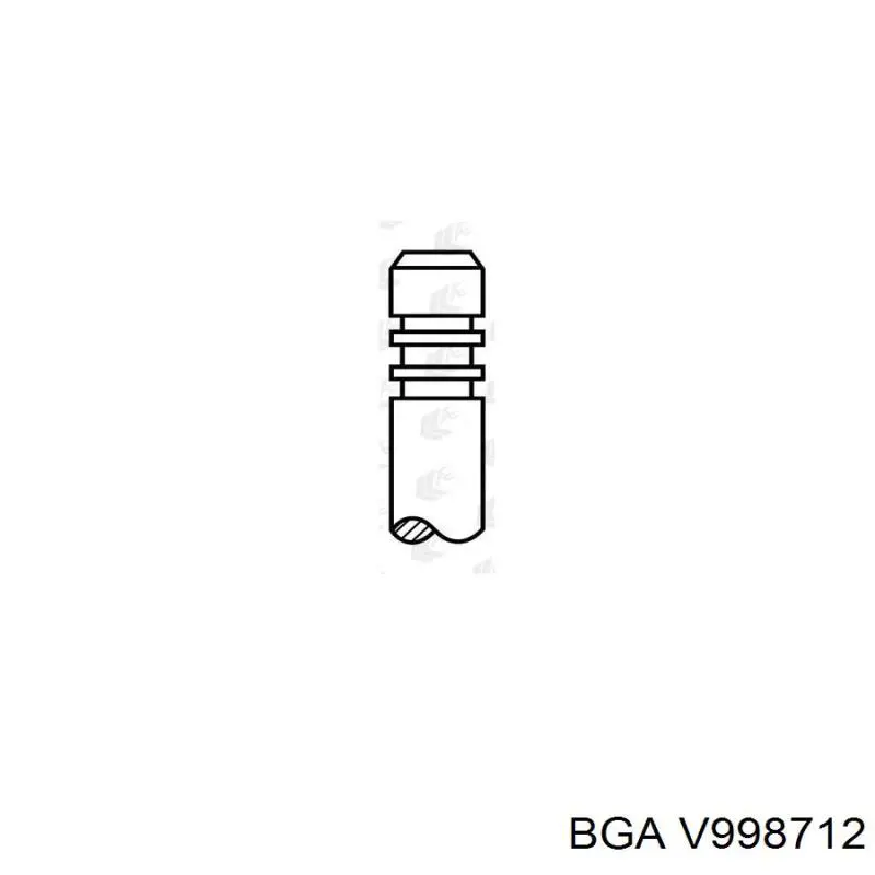 V998712 BGA клапан впускний
