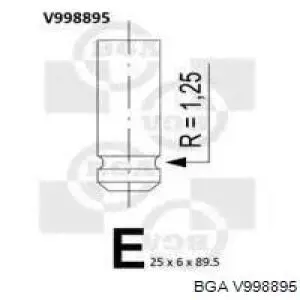 Вихлопний клапан BGA V998895 ціна, від 7.87 USD