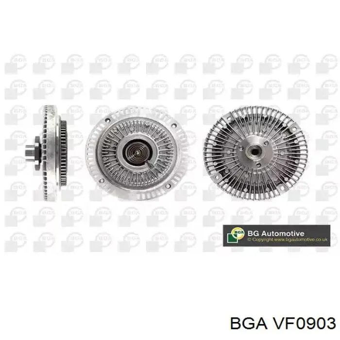 В'язкова муфта вентилятора BGA VF0903 ціна, від 53.56 USD
