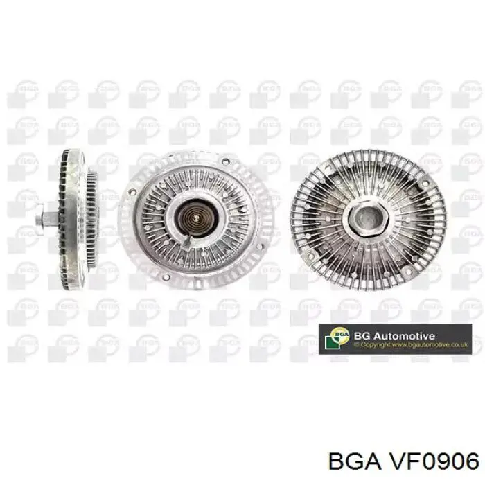 Муфта вентилятора охолодження BGA VF0906