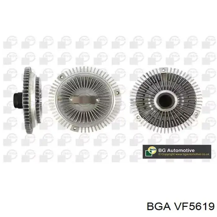 VF5619 BGA вискомуфта, вязкостная муфта вентилятора охолодження
