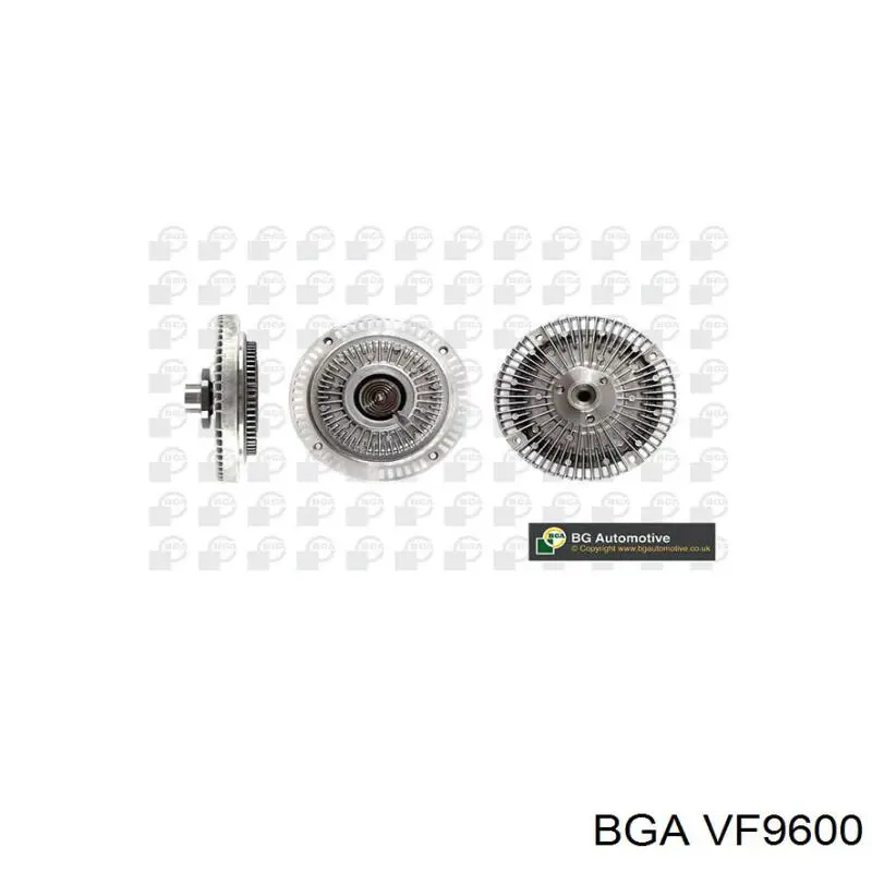 VF9600 BGA вискомуфта, вязкостная муфта вентилятора охолодження