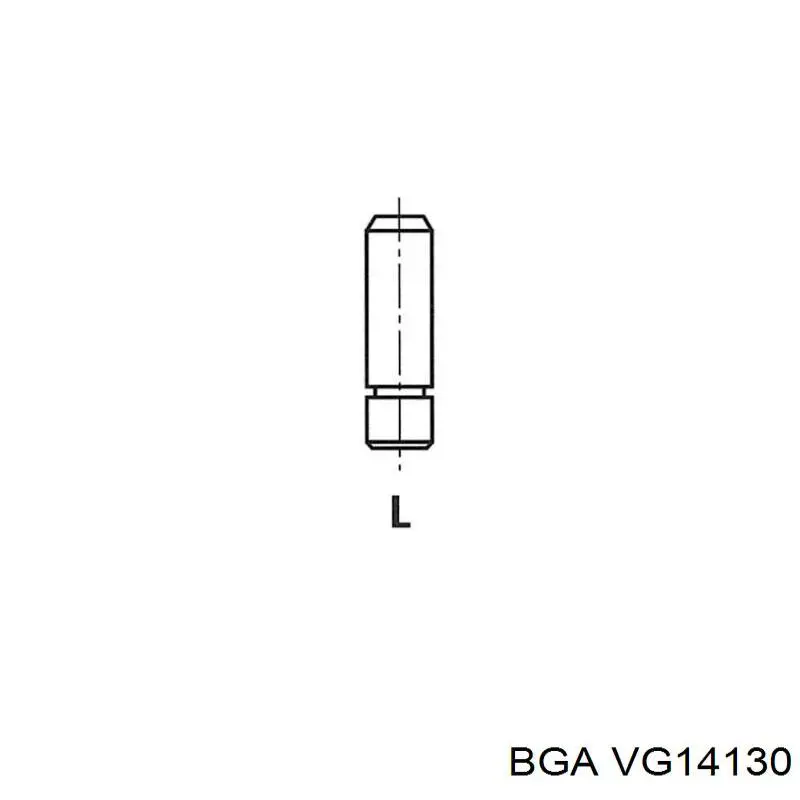 Направляюча втулка клапана BGA VG14130 ціна, від 2.06 USD