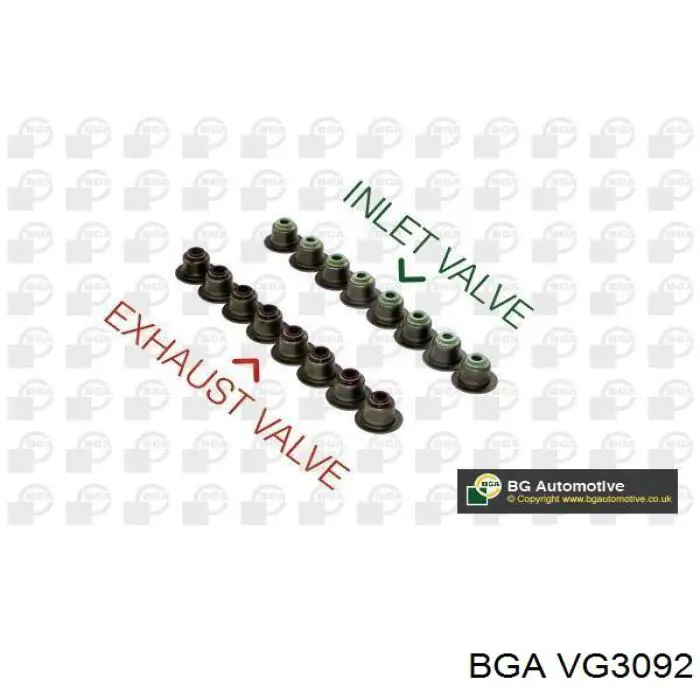 VG3092 BGA Напрямна клапана, випускного