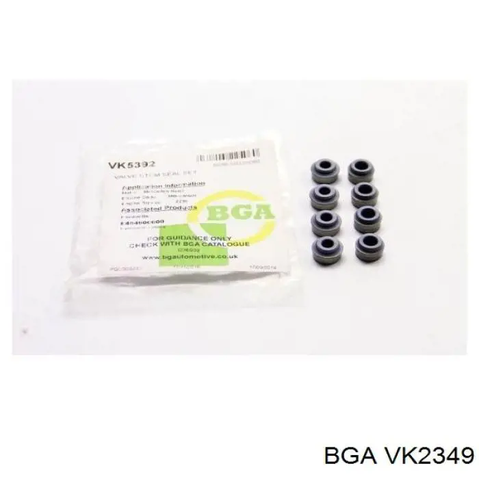 Купити VK2349 BGA Сальник клапана (маслознімний), впуск/випуск, комплект на мотор