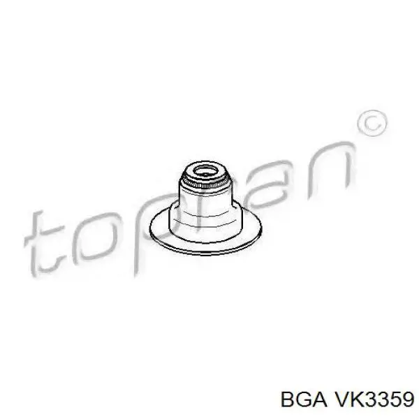 Сальник клапана (маслознімний), впуск/випуск BGA VK3359 ціна, від 1.71 USD