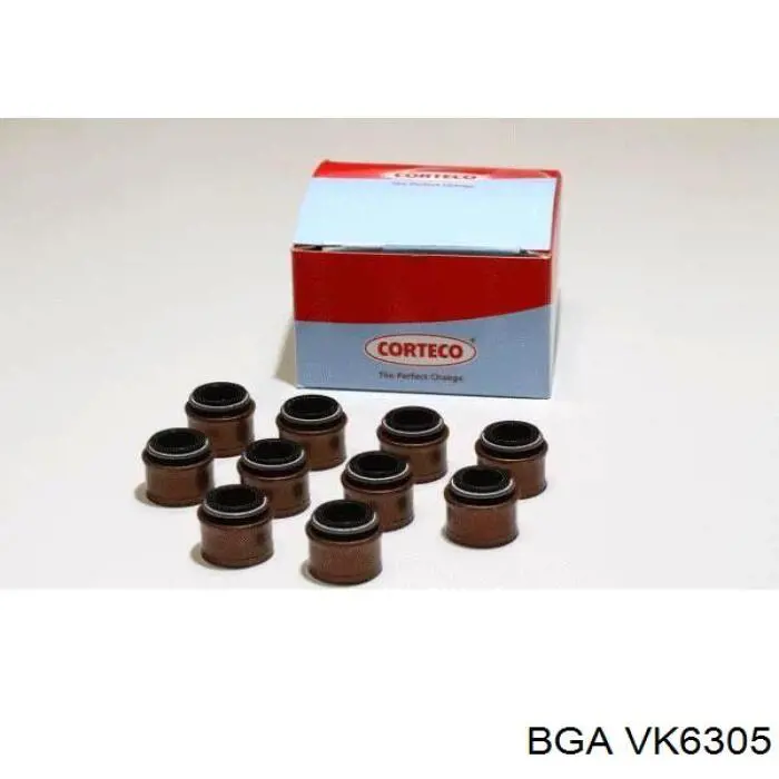 Сальник клапана (маслознімний), впуск/випуск BGA VK6305 ціна, від 0.51 USD