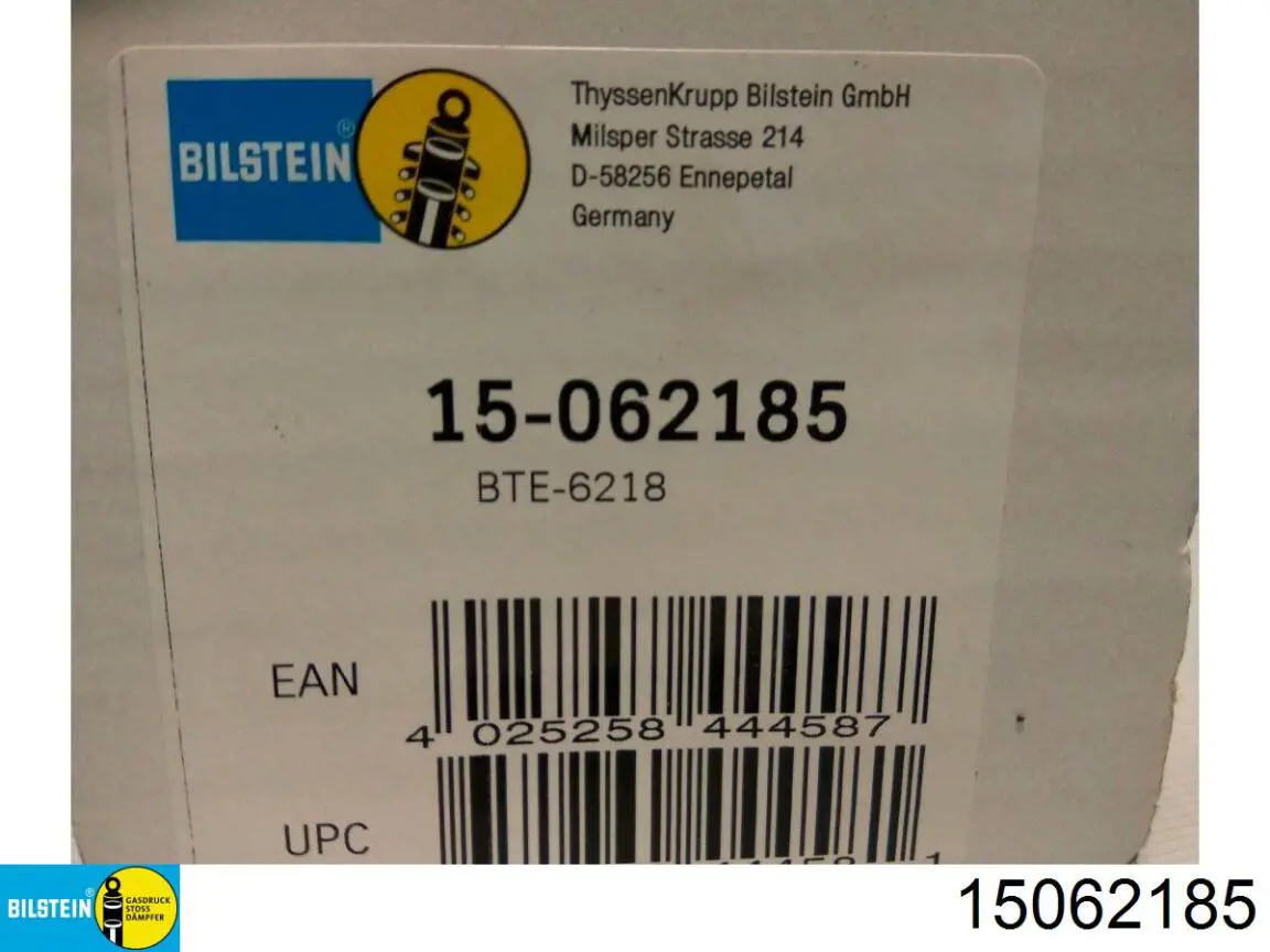 Амортизатор задній 15062185 Bilstein