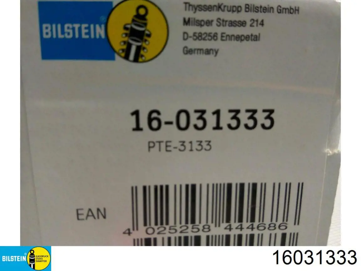 16031333 Bilstein амортизатор передній