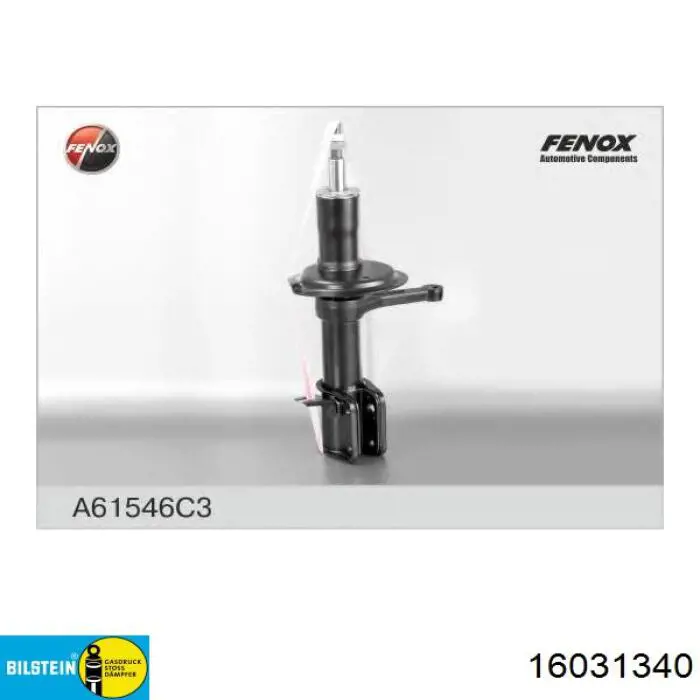 16031340 Bilstein Стійка передня