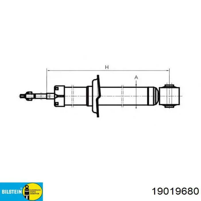Купити 19019680 Bilstein Стійка амортизатора задня