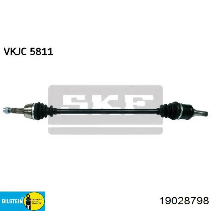 Купити 19028798 Bilstein Стійка амортизатора задня