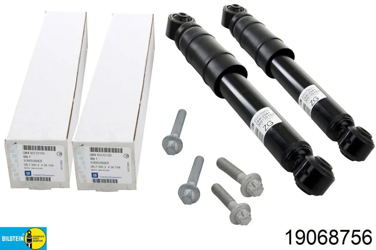 Амортизатор задній 19068756 Bilstein