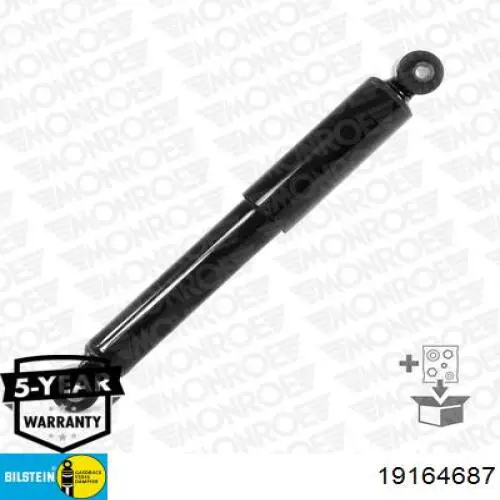 Амортизатор задній Bilstein 19164687 ціна, від 34.72 USD
