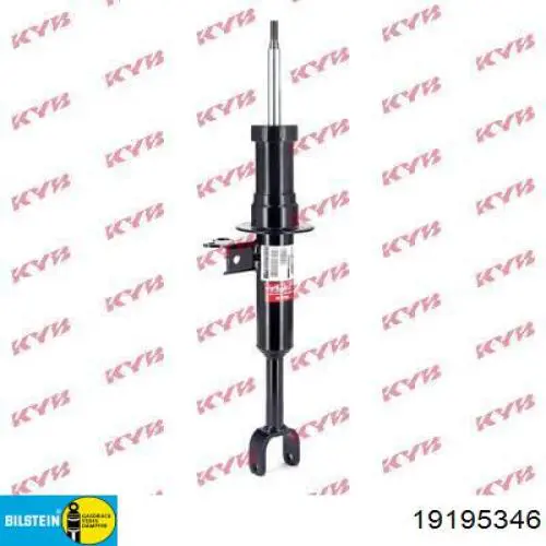Амортизатор передній, правий Bilstein 19195346 ціна, від 100.00 USD