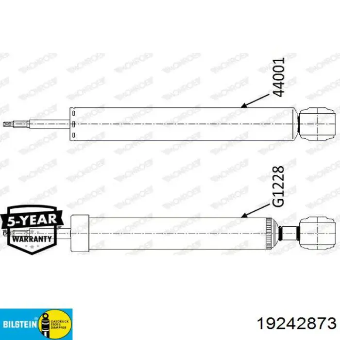 Амортизатор задній 19242873 Bilstein