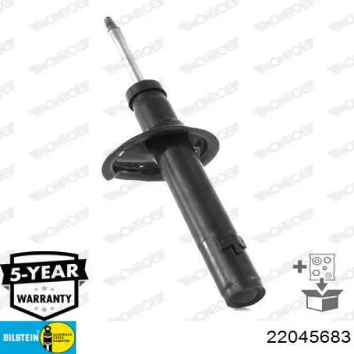 Стойка амортизатора передняя Bilstein 22045683 ціна, від 51.83 USD