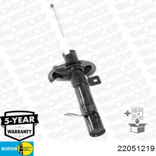 Купити 22051219 Bilstein Амортизатор передній, правий