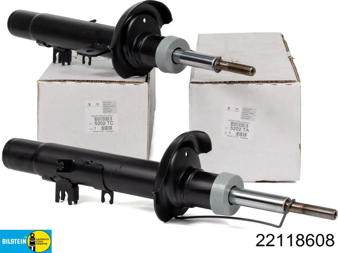 2507G011FL Febest Ліва передня стійка