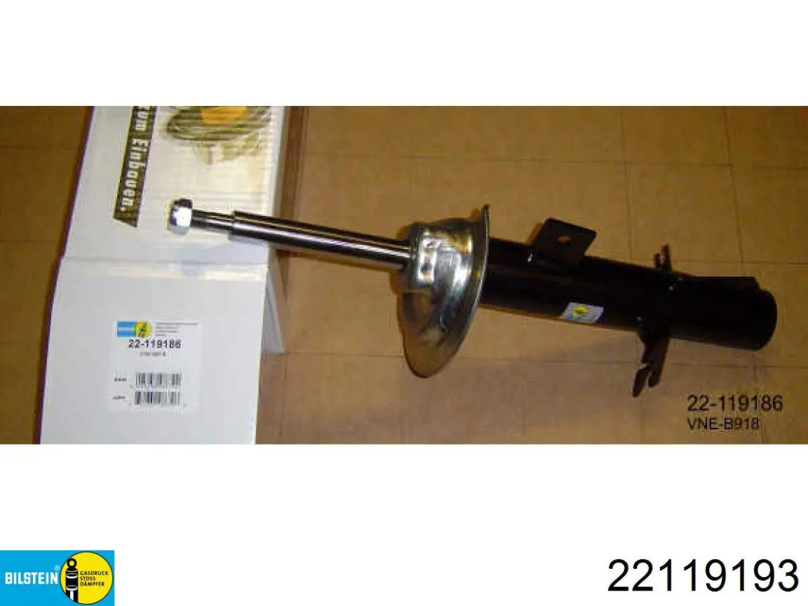 Амортизатор передній, правий 22119193 Bilstein
