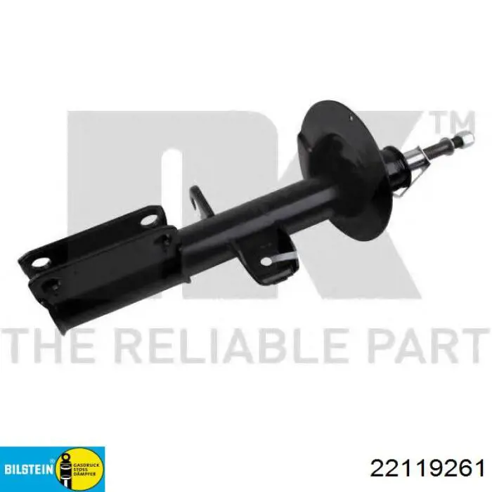 Амортизатор передній, правий 22119261 Bilstein