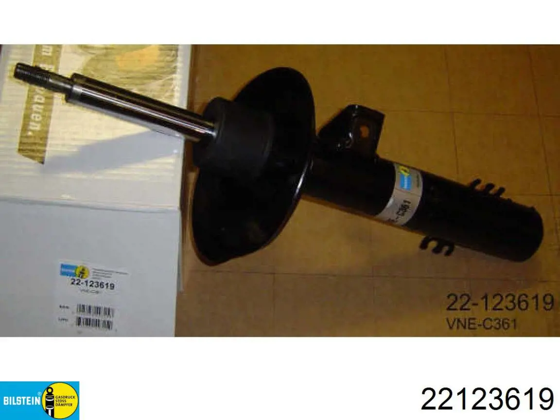 Амортизатор передній, правий Bilstein 22123619 ціна, від 80.47 USD