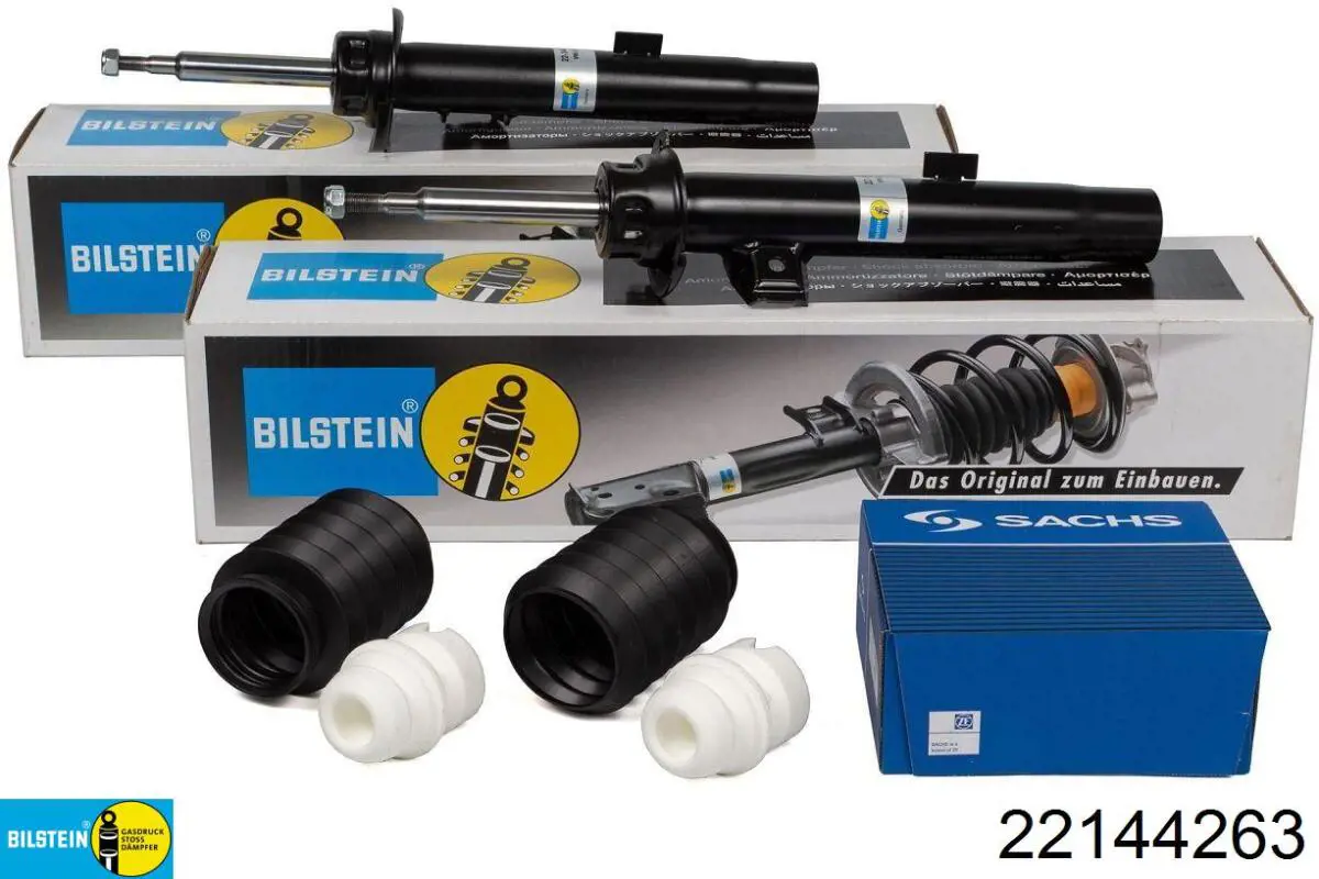 Амортизатор передній, правий Bilstein 22144263 ціна, від 65.80 USD