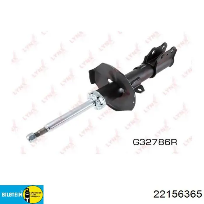 Амортизатор передній, правий Bilstein 22156365 ціна, від 42.69 USD