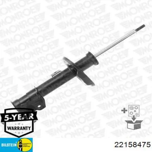 Амортизатор передньої підвіски, лівий Bilstein 22158475 ціна, від 78.41 USD