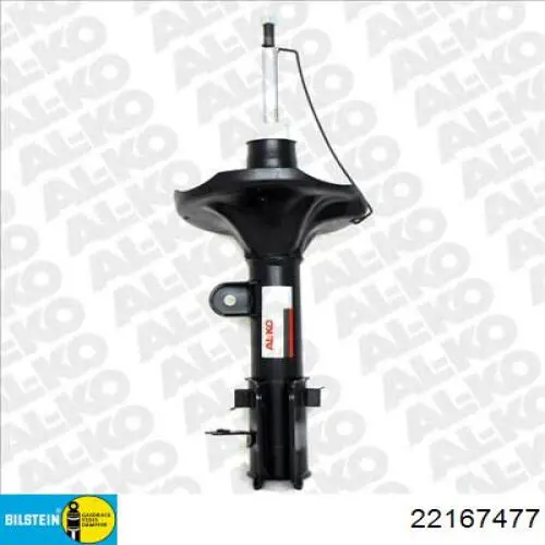 Амортизатор задній, лівий Bilstein 22167477 ціна, від 57.16 USD