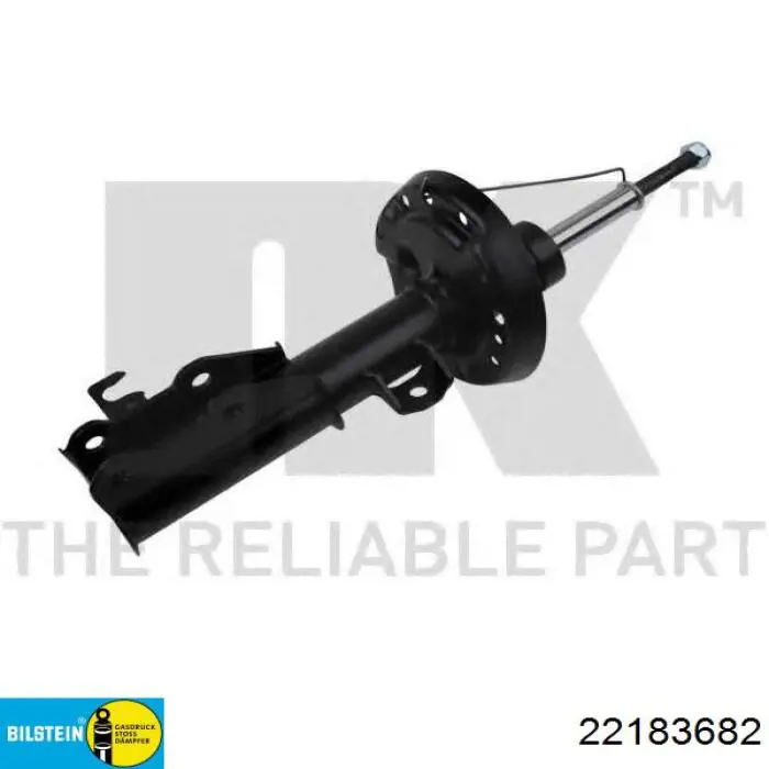 Амортизатор передній, правий 22183682 Bilstein