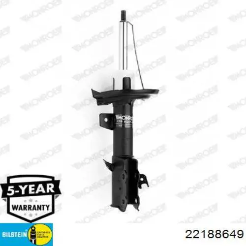 Амортизатор передньої підвіски, лівий Bilstein 22188649 ціна, від 80.82 USD