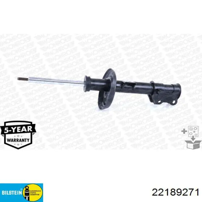 Амортизатор передньої підвіски, лівий Bilstein 22189271 ціна, від 73.07 USD