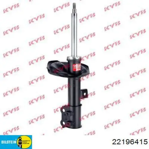 Амортизатор передній, правий Bilstein 22196415 ціна, від 47.68 USD