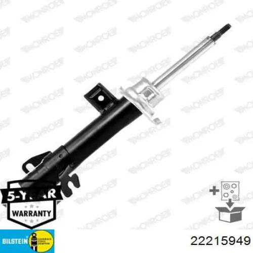 Амортизатора передній лівий 22215949 Bilstein
