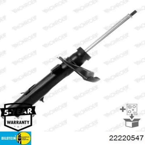 Купити 22220547 Polcar Амортизатор передній, правий