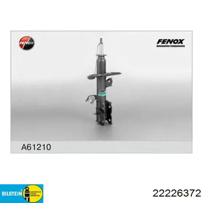 Амортизатор передньої підвіски, лівий Bilstein 22226372 ціна, від 41.99 USD